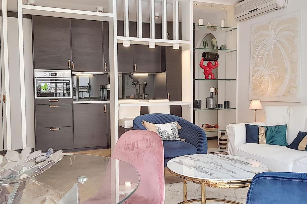 Appartement Style Architecte Proche De La Plage Cannes Exteriör bild